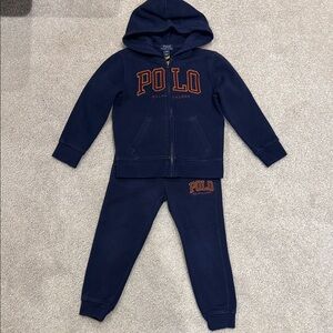 Ralph Lauren Navy Kids Matching Set